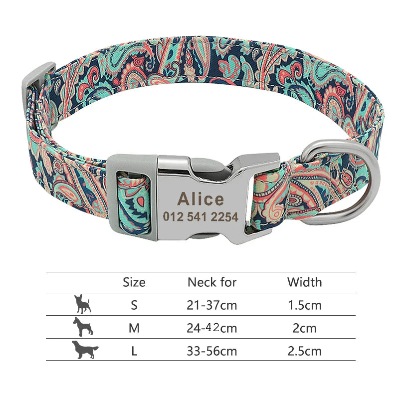 Buckle Personalized Collars