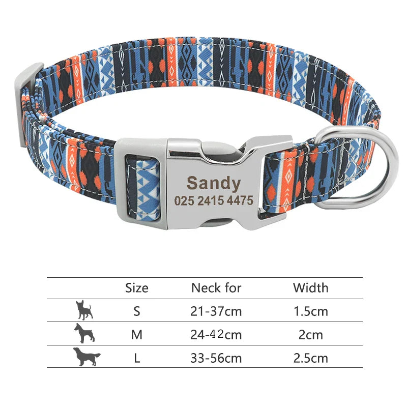 Buckle Personalized Collars