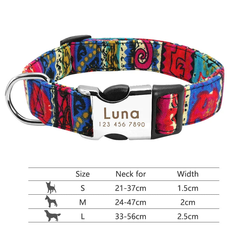 Buckle Personalized Collars