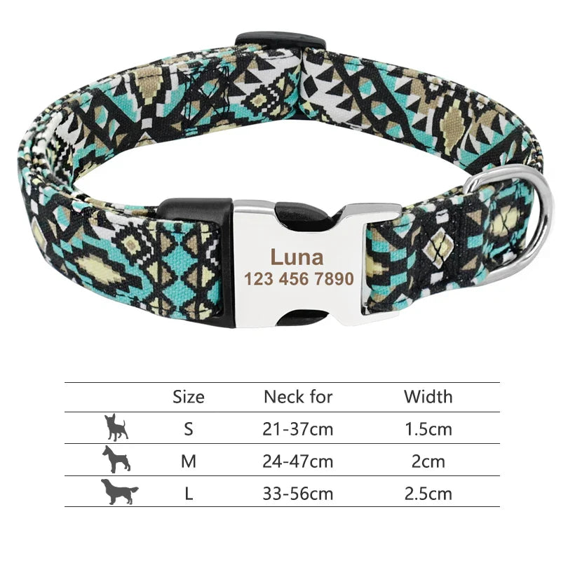 Buckle Personalized Collars