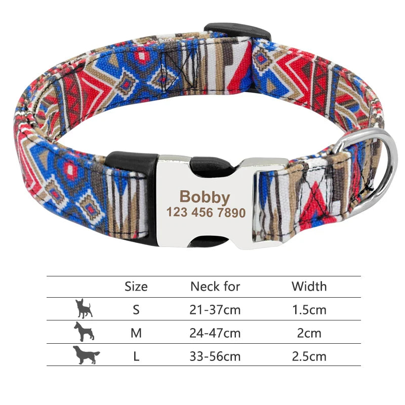 Buckle Personalized Collars