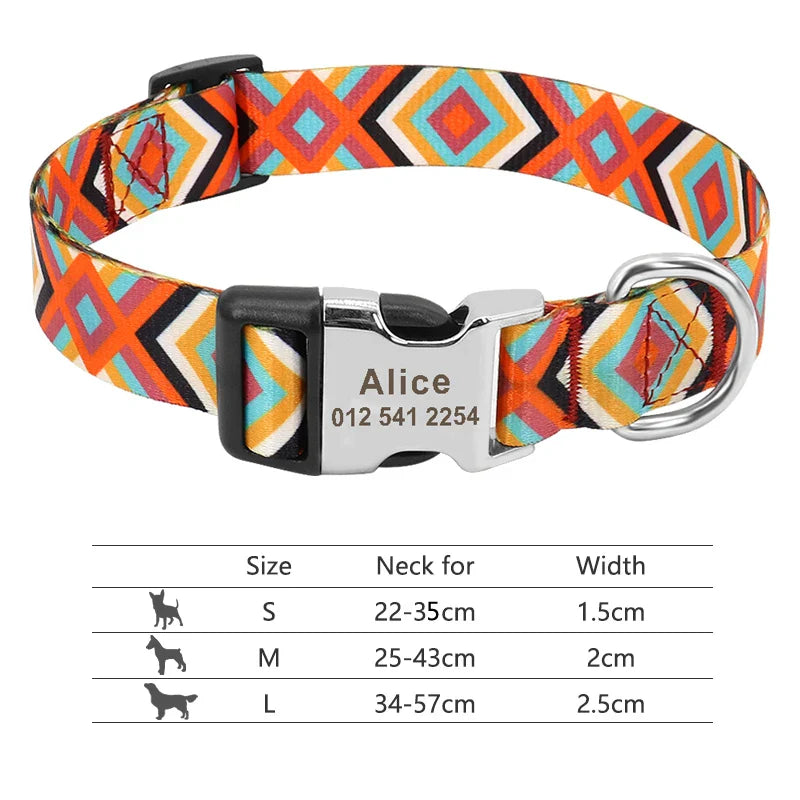 Buckle Personalized Collars