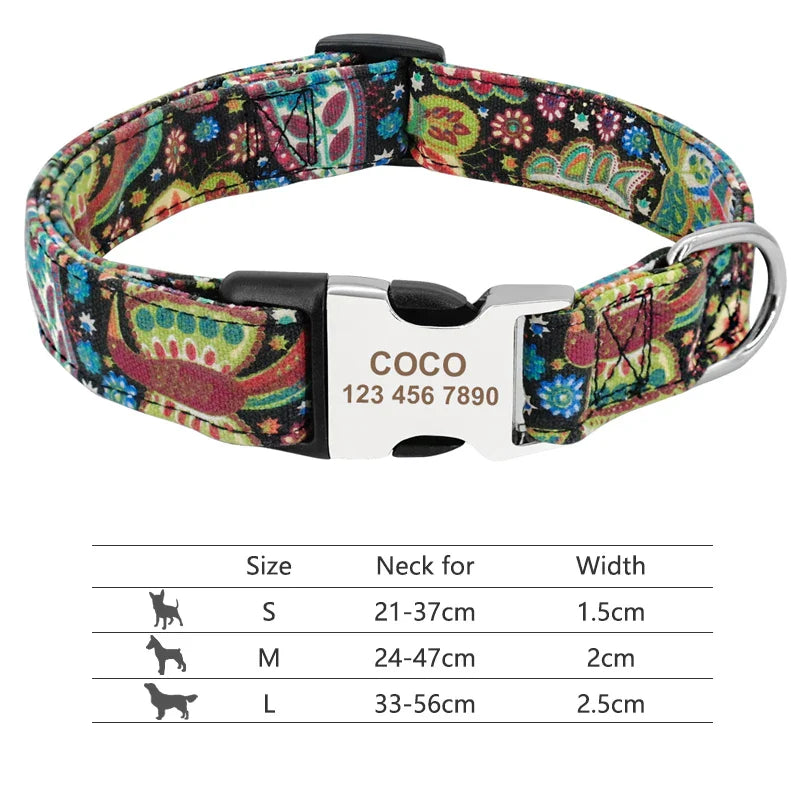 Buckle Personalized Collars