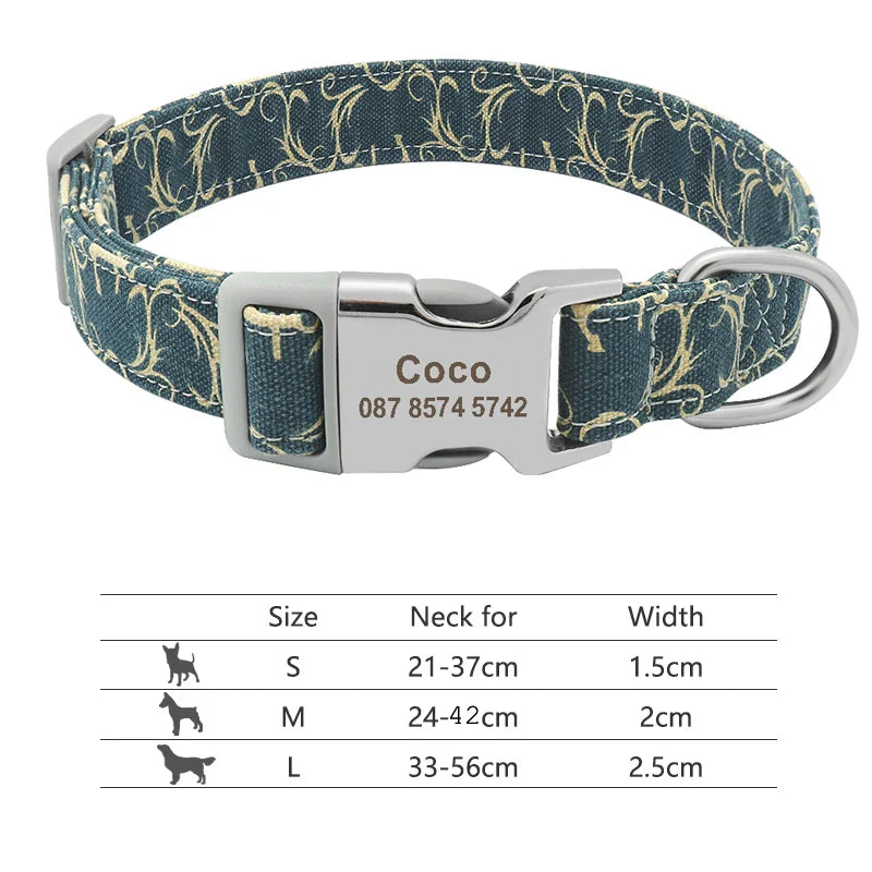 Buckle Personalized Collars