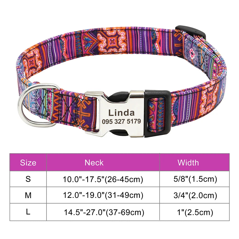 Buckle Personalized Collars