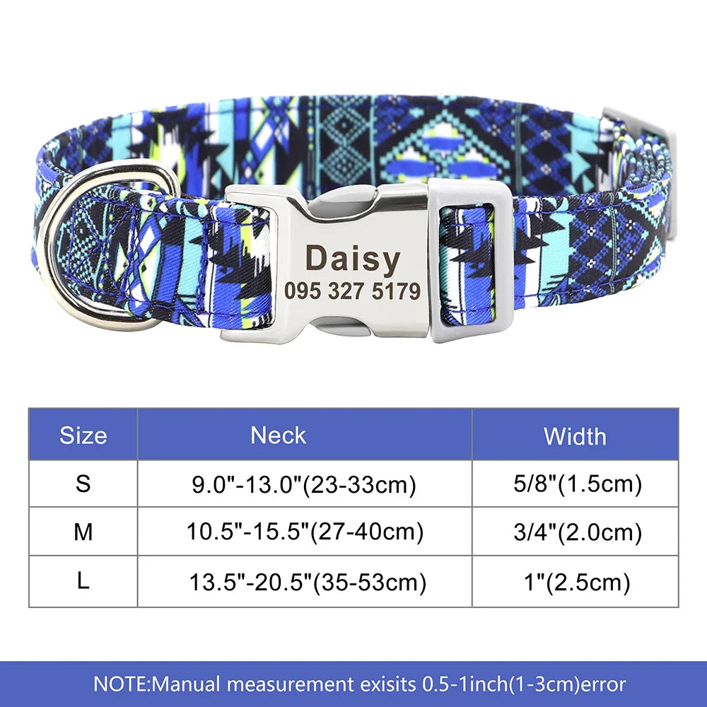 Buckle Personalized Collars