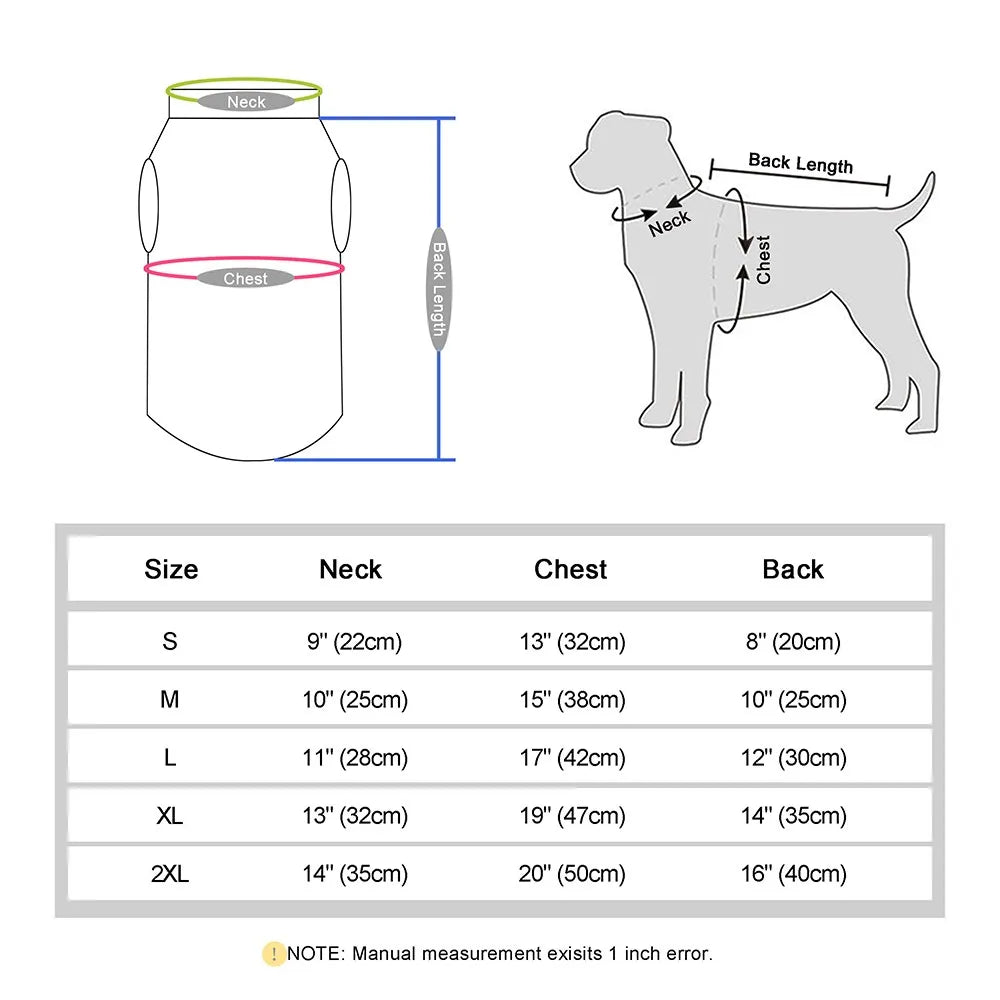 Dog Face Vest