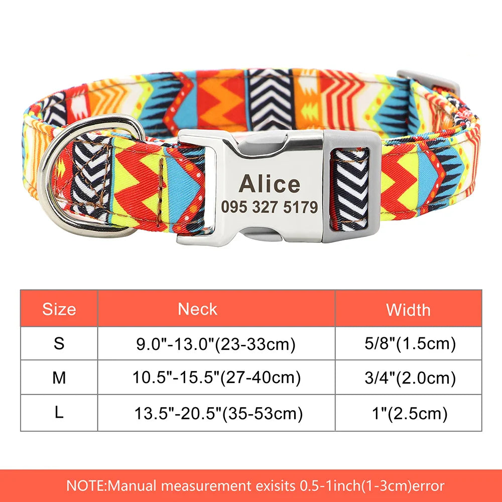 Buckle Personalized Collars