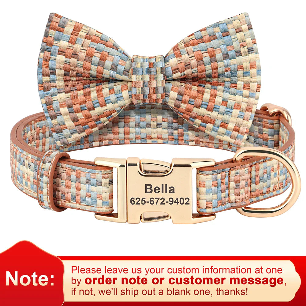 Pretty in Pink Personalized Collar
