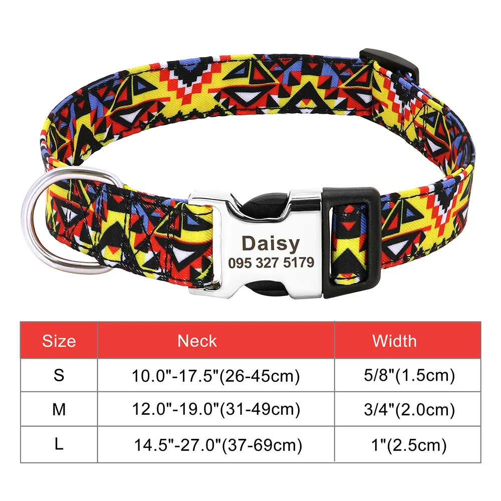 Buckle Personalized Collars